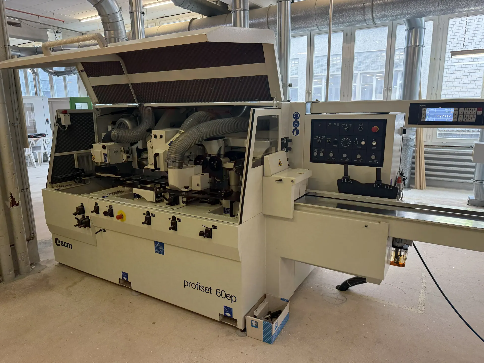 SCM Profiset 60 ep Automatische Vierseitenhobel- und Profiliermaschine