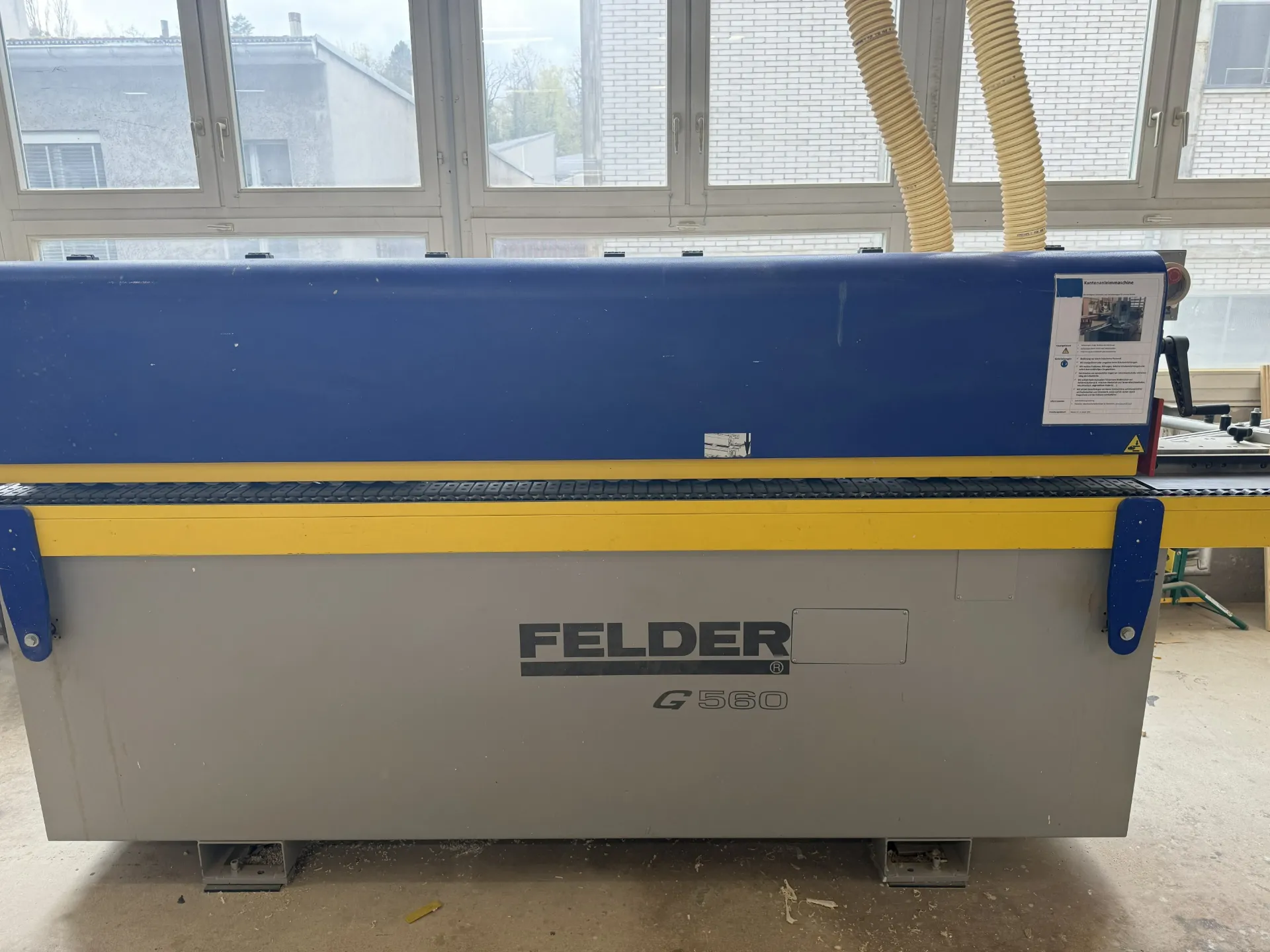 Felder MG560 edge banding machine