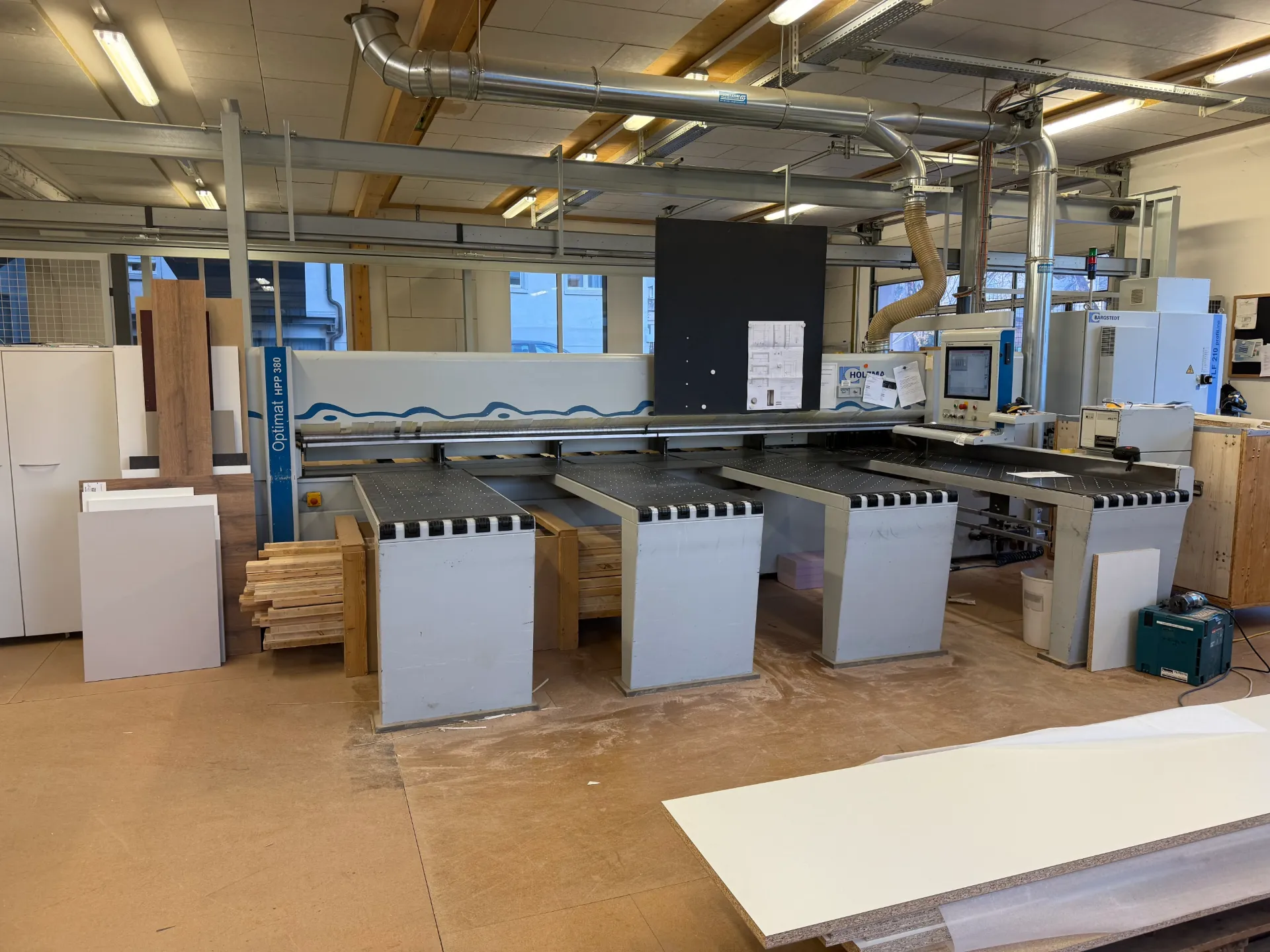 [100400] HOLZMA Optimat HPP 380/43/43 panel cutting saw