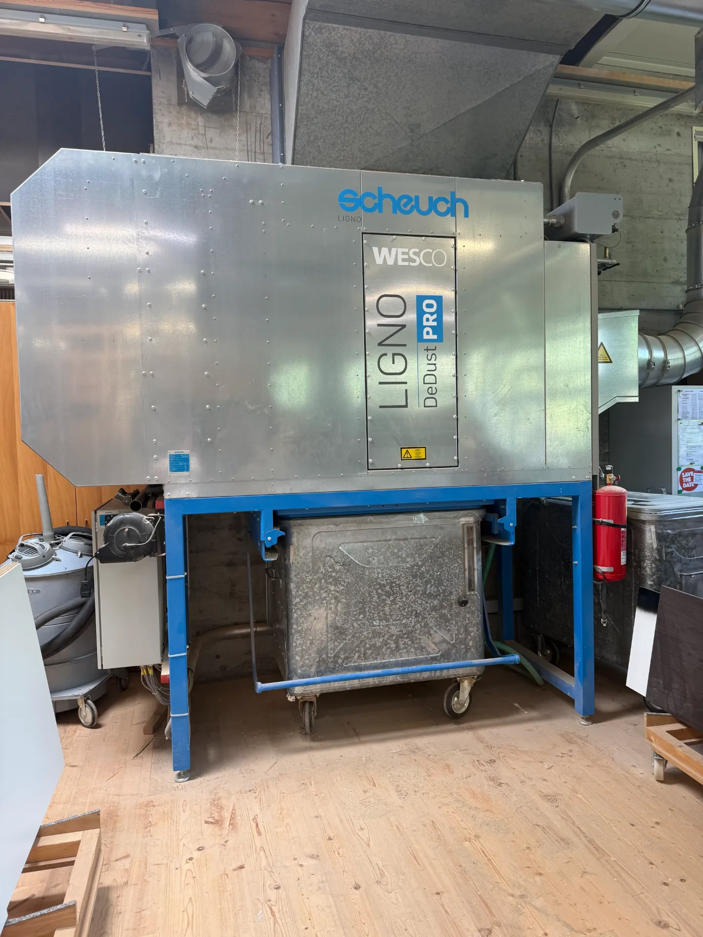 [100403] Scheuch LIGNO slidc 0355-15.0 – Industrial extraction system