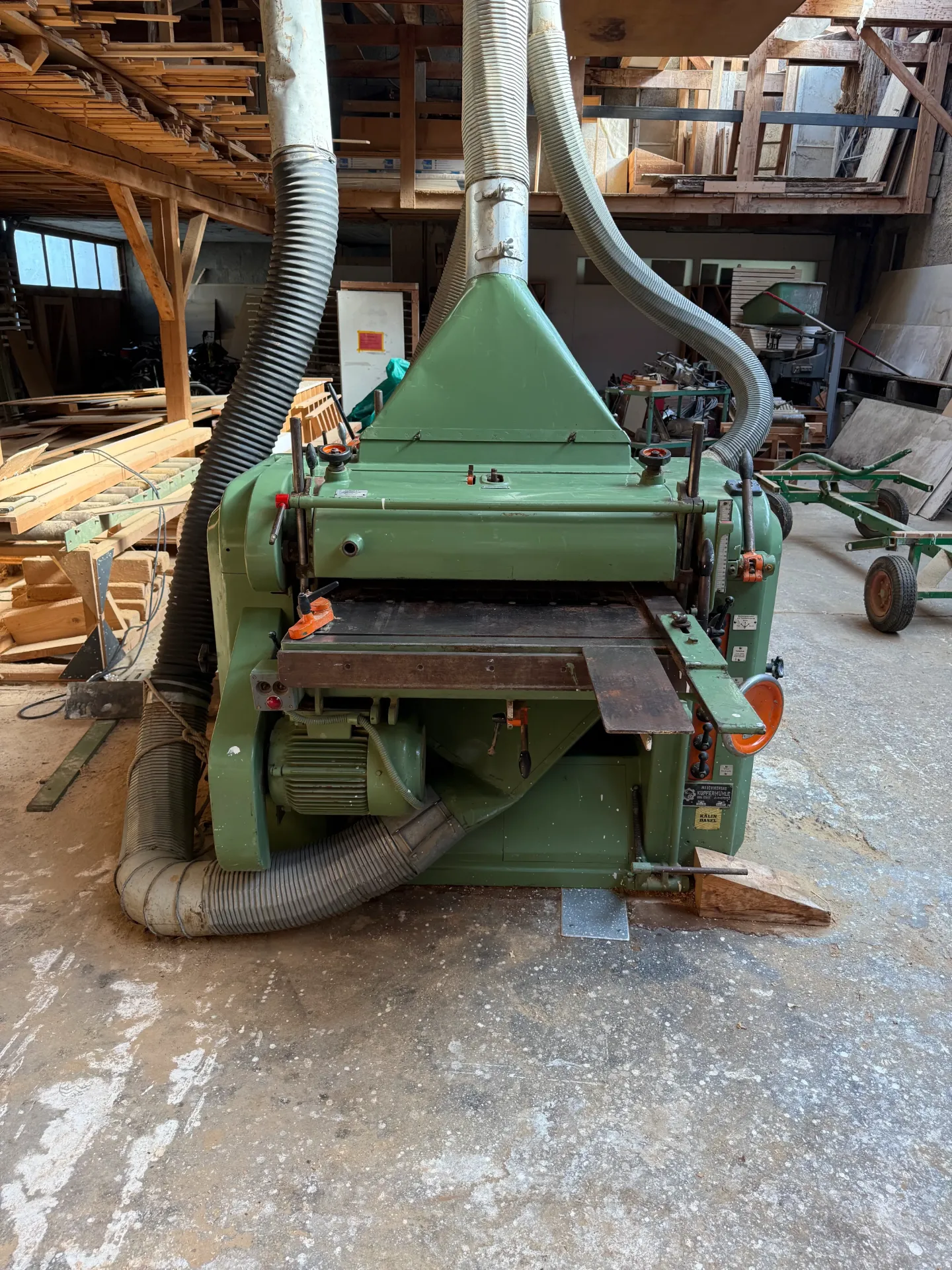 [100419] Kupfermühle VUIN 750 4-sided timber planer