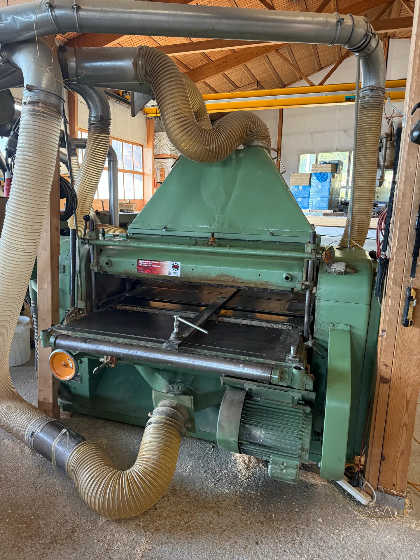 [100420] Kupfermühle DOMA-B 4-sided glulam planer